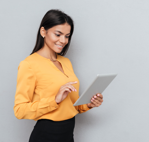 woman-tablet